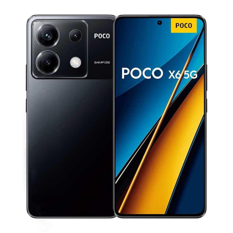 Xiaomi Poco X6 5G Dual Sim 12GB RAM 256GB - Nero - Garanzia Inclusa