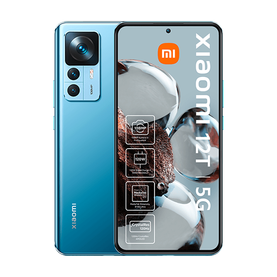 Xiaomi 12T 5G Dual Sim 8GB RAM 256GB - Blu - Garanzia Inclusa