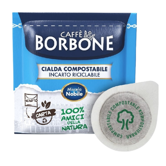 Borbone Box Cialde 44mm Miscela Nobile (Blu) 120pz