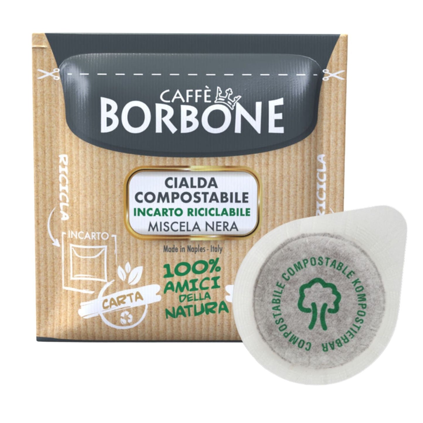 Borbone Box Cialde 44mm Miscela Nera 50pz