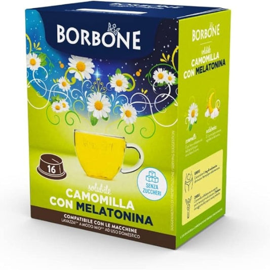 Borbone Capsule Comp. A Modo Mio Camomilla E Melatonina 16pz