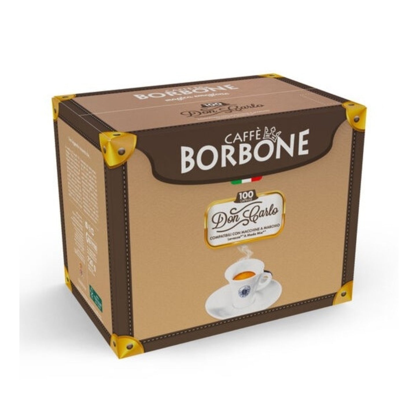 Borbone Capsule Comp. Amodo Mio Miscela Nera Doncarlo 100pz