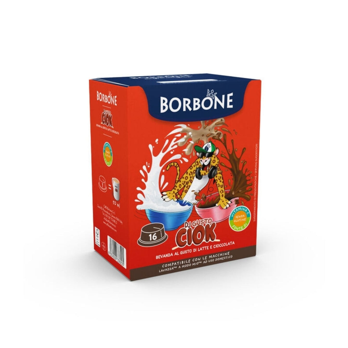 Borbone Capsule Comp.a Modomio Dj Gusto Ciok 16pz