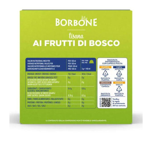 Borbone Capsule Comp Dolce Gusto Frutti Di Bosco 16pz