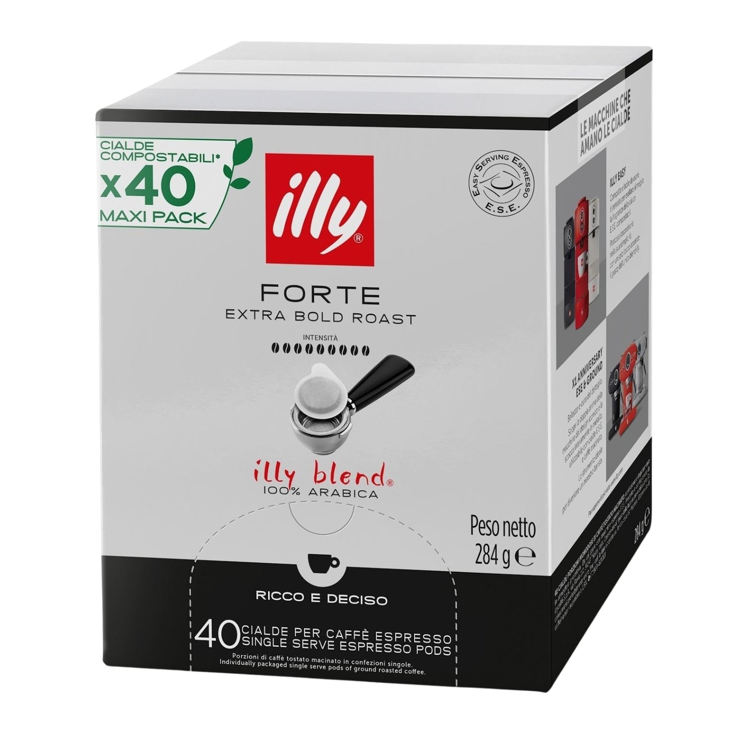 Illy Caffè In Cialde E.s.e. 40 Pz Monodose Tostato Forte