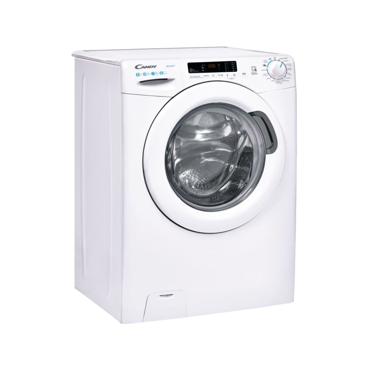 CS1282DE-11 Lavatrice,Smart 8 Kg, 1200 Giri, 16 Programmi, Connettivita NFC, Cicli Rapidi, Rilevatore Kg, Classe D, 60x52x85 cm,