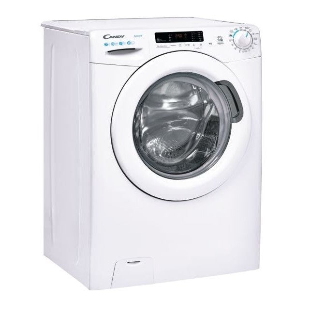 CS41272DE/1-S Lavatrice Smart,Slim 7 Kg, 1200 Giri, Connettivita NFC, Cicli Rapidi, Rilevatore Kg, Partenza Ritardata, Classe D