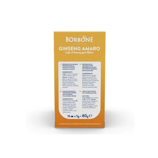 Borbone Capsule Comp. A Modo Mio Ginseng Amaro 16pz