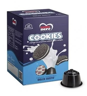 Cuore Nero Capsule Comp. Dolce Gusto Gusto Cookies 10pz