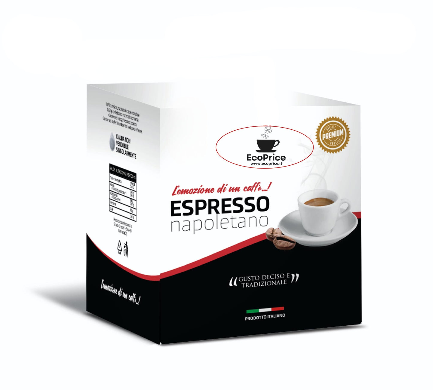 Caffè Ecoprice 150 Cialde Ese 44 Gusto Napoletano Deciso E Cremoso