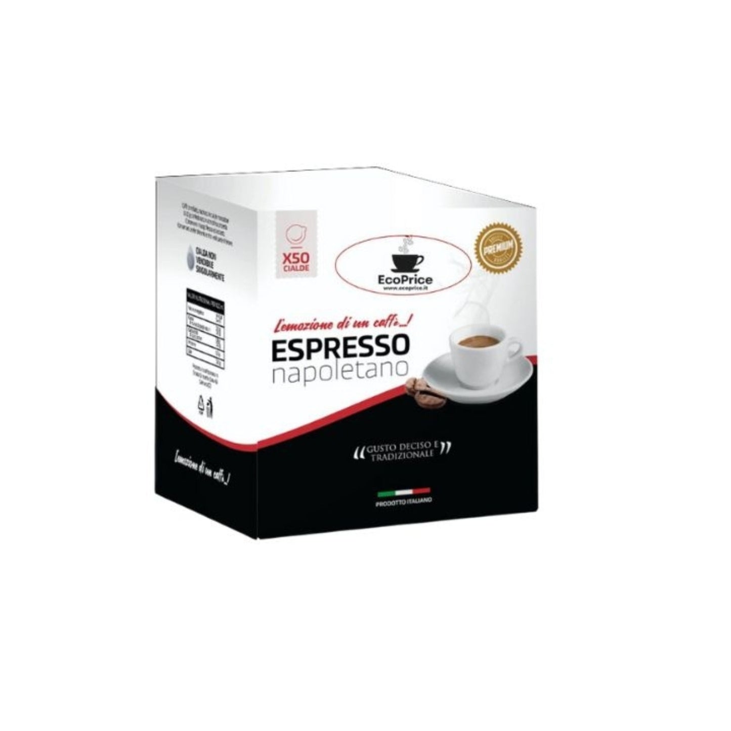 Caffè Ecoprice 50 Cialde Ese 44 Gusto Napoletano Deciso E Cremoso