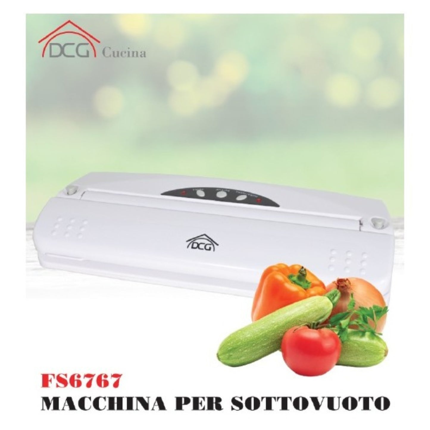 DCG Macchina Per Sottovuoto 110W FS6767