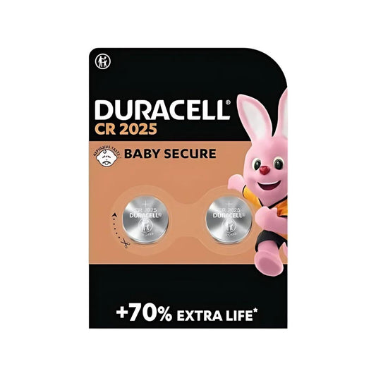 Duracell Batterie Bottone Dl/cr2025 Tec. Baby Secure 1cnf/2pz