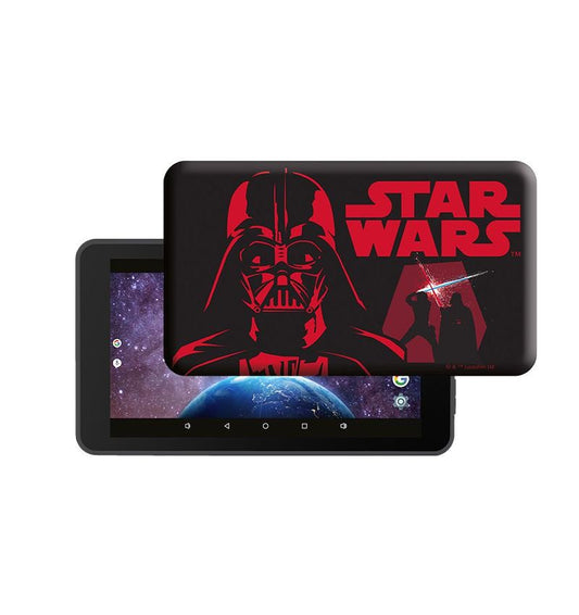 E-star Tablet per Bambini 3 - 6 anni 7 Pollici Wi-Fi 1 GB Ram Android 9 con fotocamera modello star wars