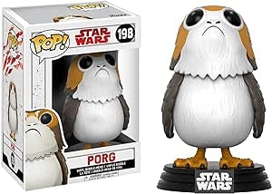 FUNKO POP BOBBLE HEAD STAR WARS 8 LAST JEDI PORG FIGURE NEW!