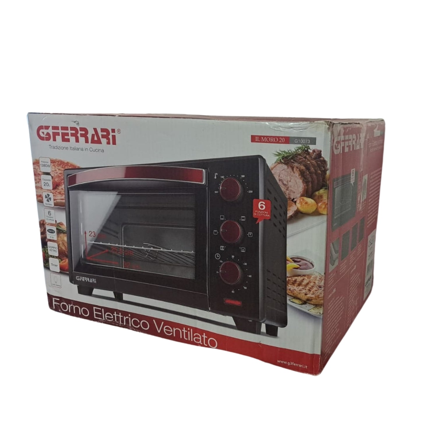 G3 Ferrari Forno 20lt G10073 Nero