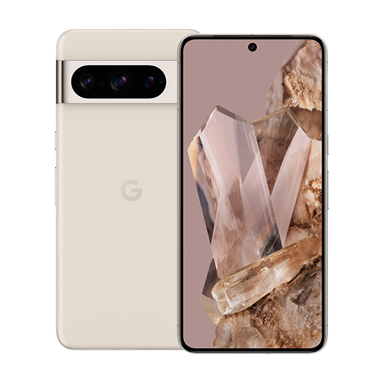 Google Pixel 8 Pro 5G Dual Sim 12GB RAM 128GB - Porcelain Grigio Creta - Garanzia Inclusa