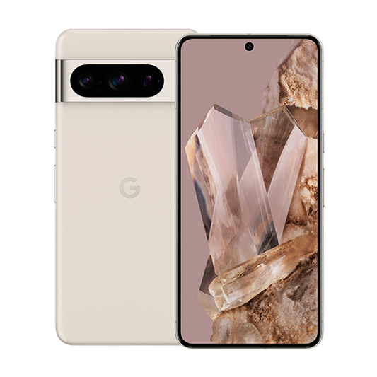 Google Pixel 8 Pro 5G Dual Sim 12GB RAM 128GB - Porcelain Grigio Creta - Garanzia Inclusa