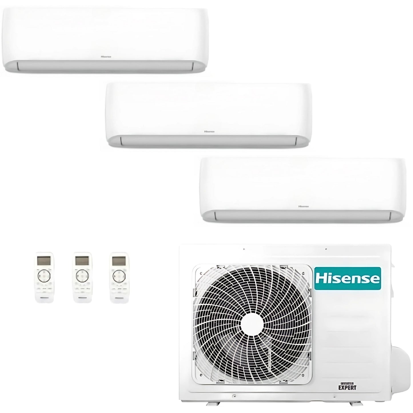 Hisense Climatizzatore Trial Split Hi Comfort 9+9+12 Btu 3amw62u