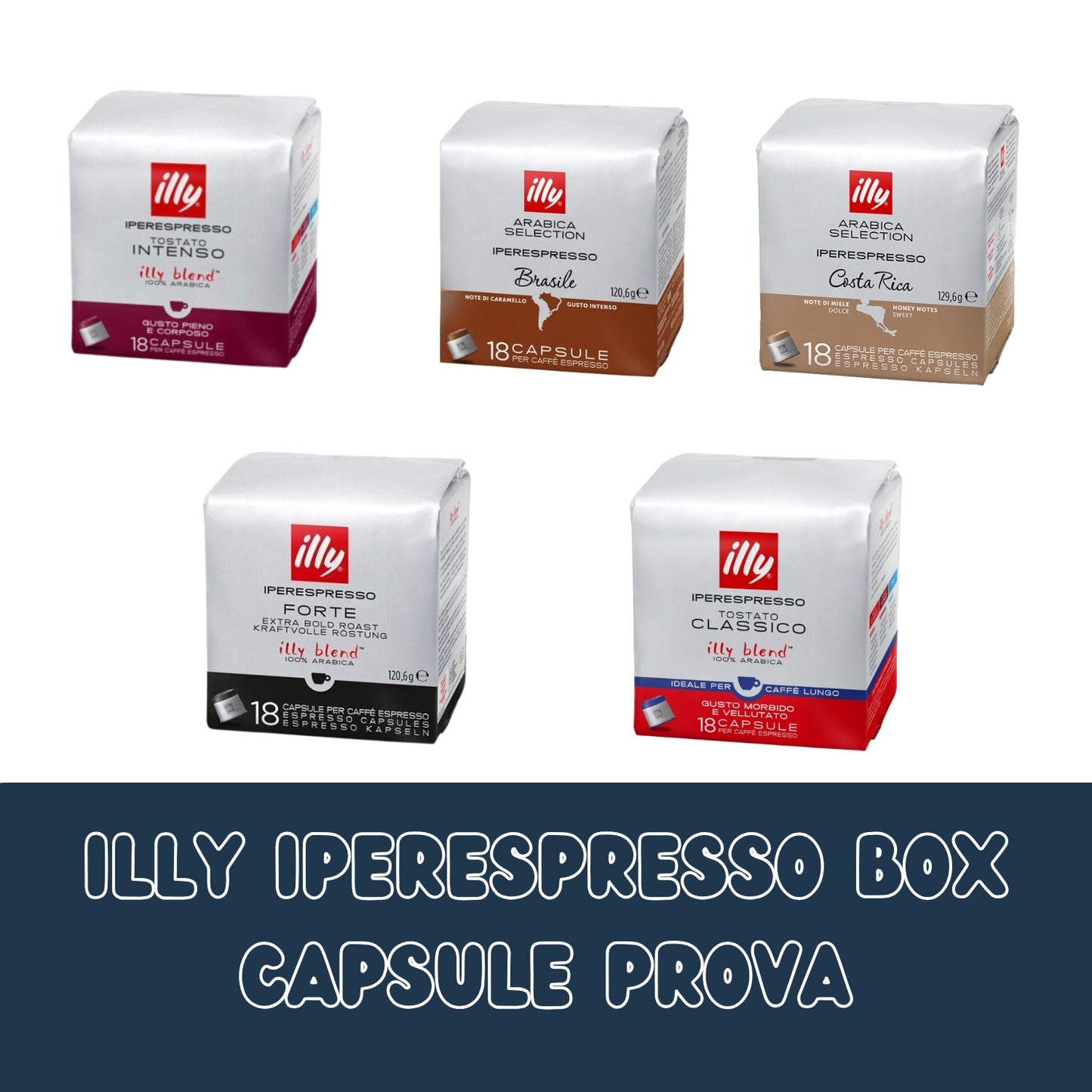 Illy Caffè Box Capsule Iperespresso