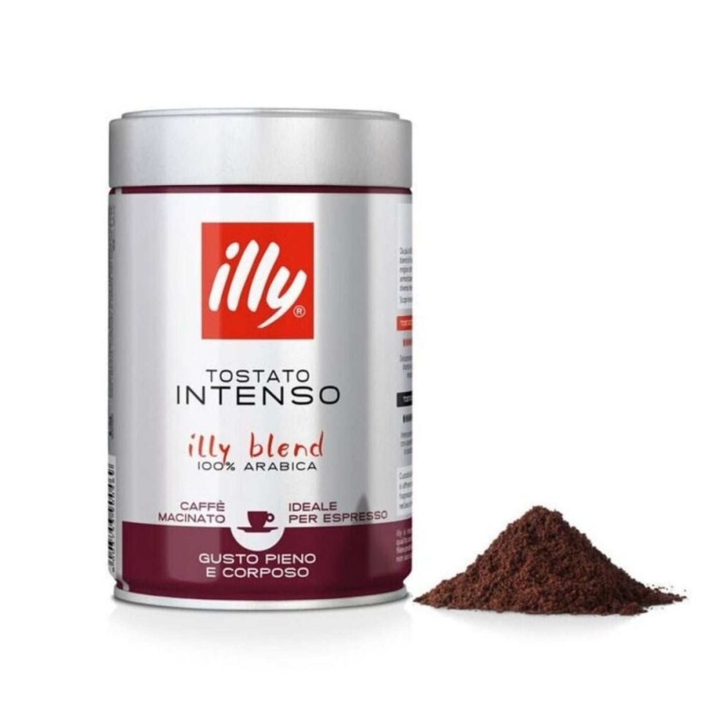 Illy Caffe' Macinato Espresso Tostato Intenso Arabica 250gr