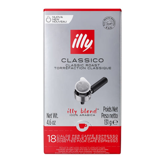 Illy Caffè Tostato Classico In Cialde Confezione Da 18 Pz