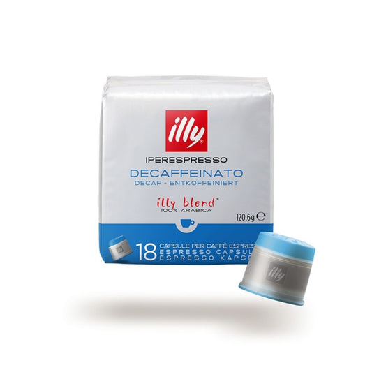 Illy Capsule Caffè Iperespresso Arabica Decaffeinato Confez.18pz