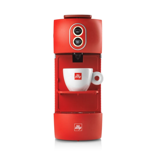 Illy Macchina Da Caffè A Cialda 44mm Rossa + Caffe Napoletano 50 Cialde