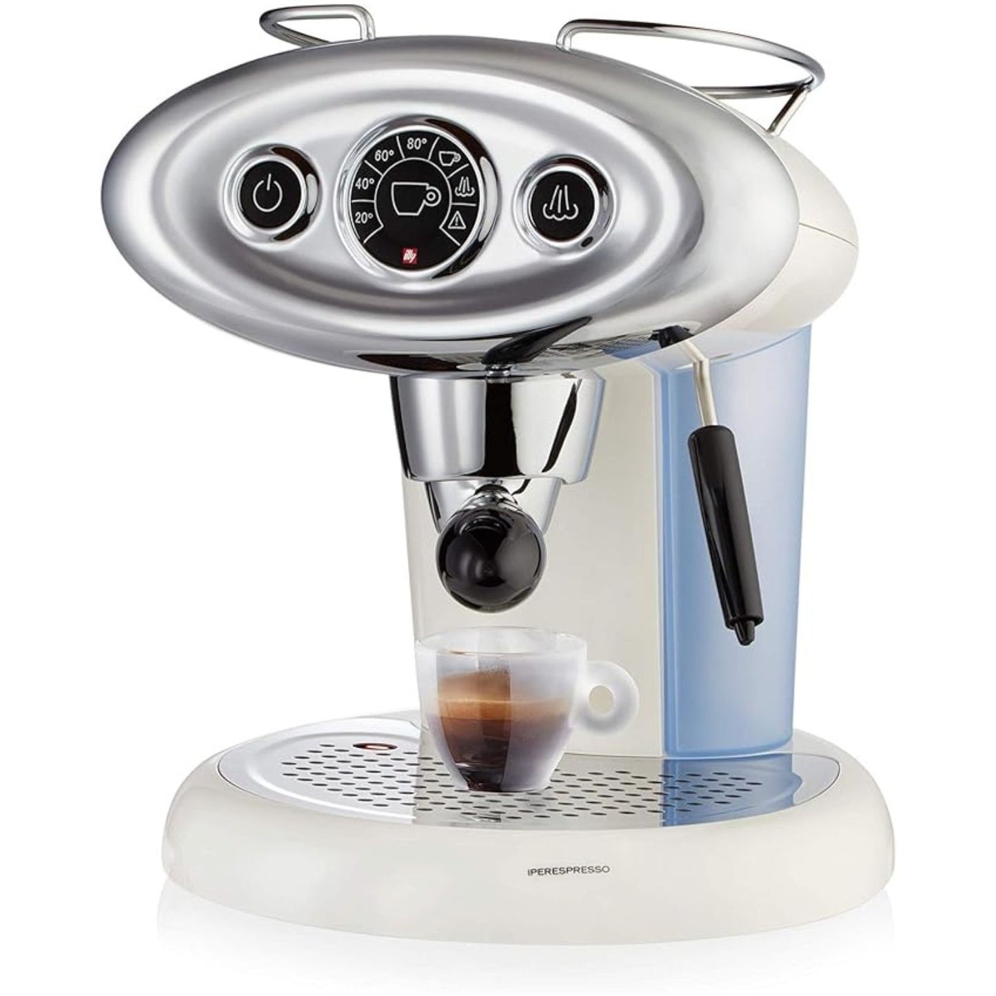 Illy x7.1 - m.d.c. iperespresso bianca con lancia a vapore