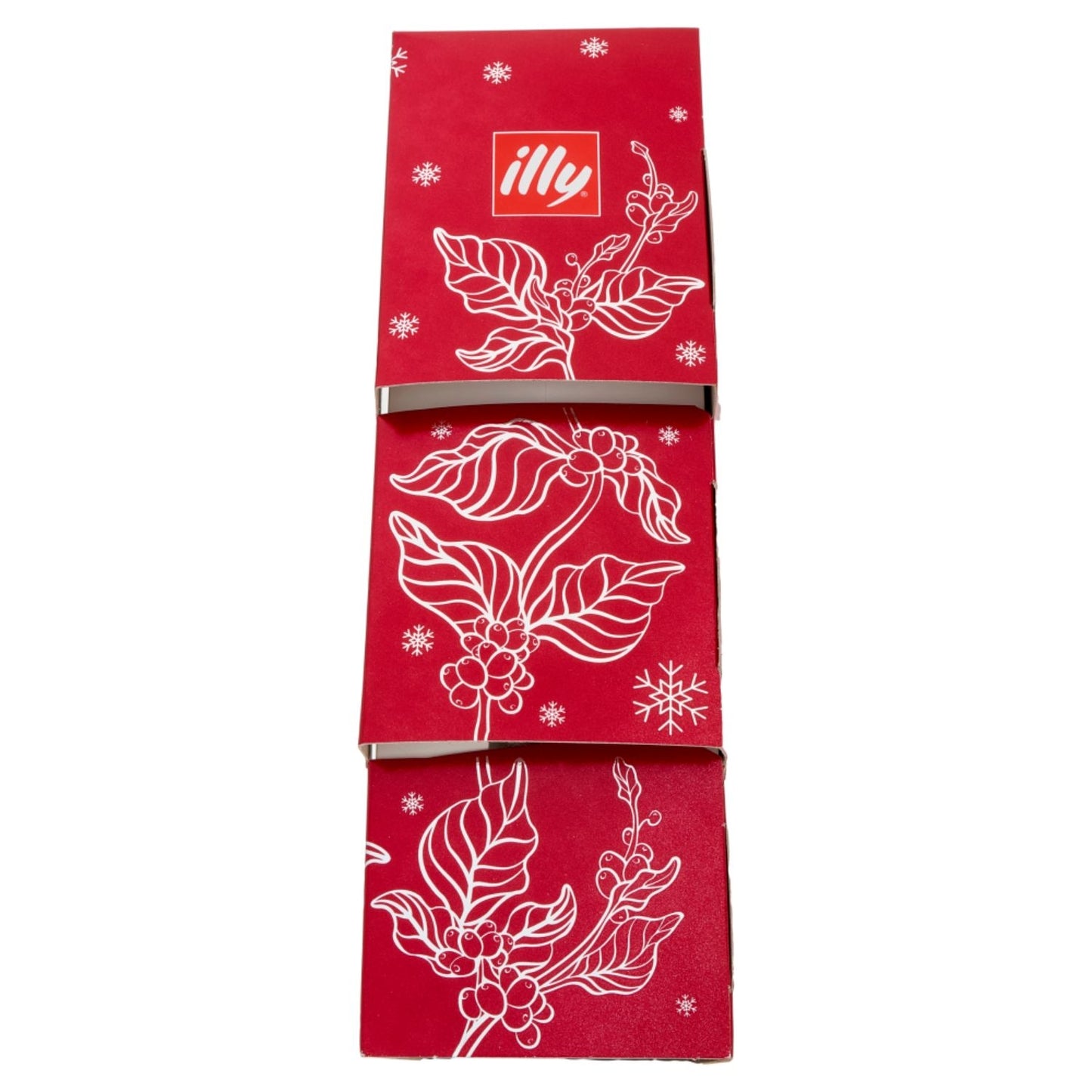 Illy Christmas Box 3 Barattoli 125gr Cad. Classico Brasile Guatemala