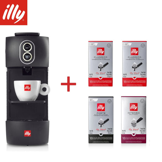 Illy Christmas Bundle m.d.c.Easy Nera + 72 cialde omaggio