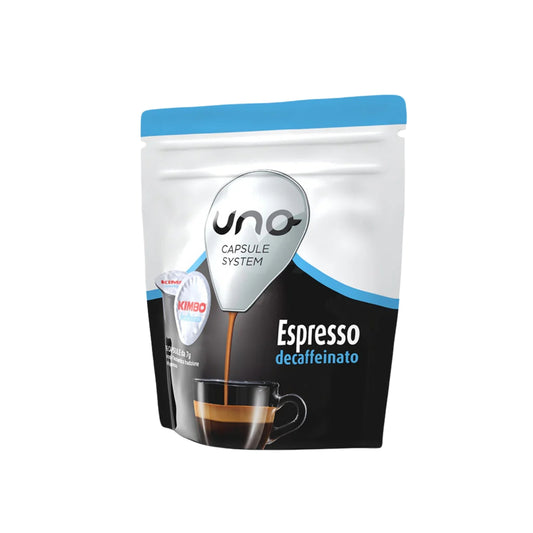 Kimbo Caffe' Confezioneda 16 Capsule Compat. Uno System Decaffeinato