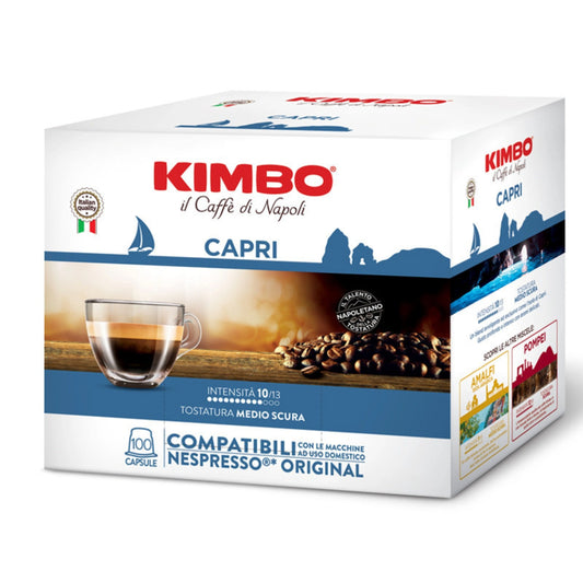 Kimbo Miscela Capri 100 Capsule Compatibili Nespresso