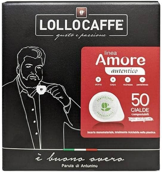 Lollo Caffè Linea Amore Gusto Autentico 50 Cialde