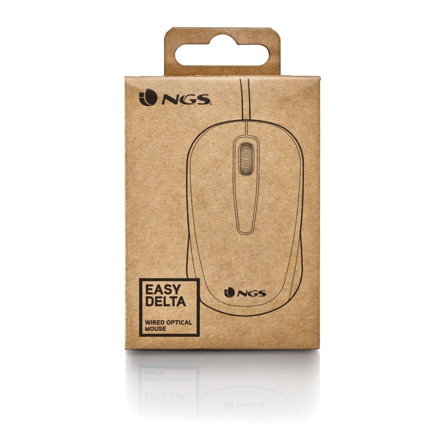 Ngs Mouse Easy Delta 1200dpi 3 Tasti black