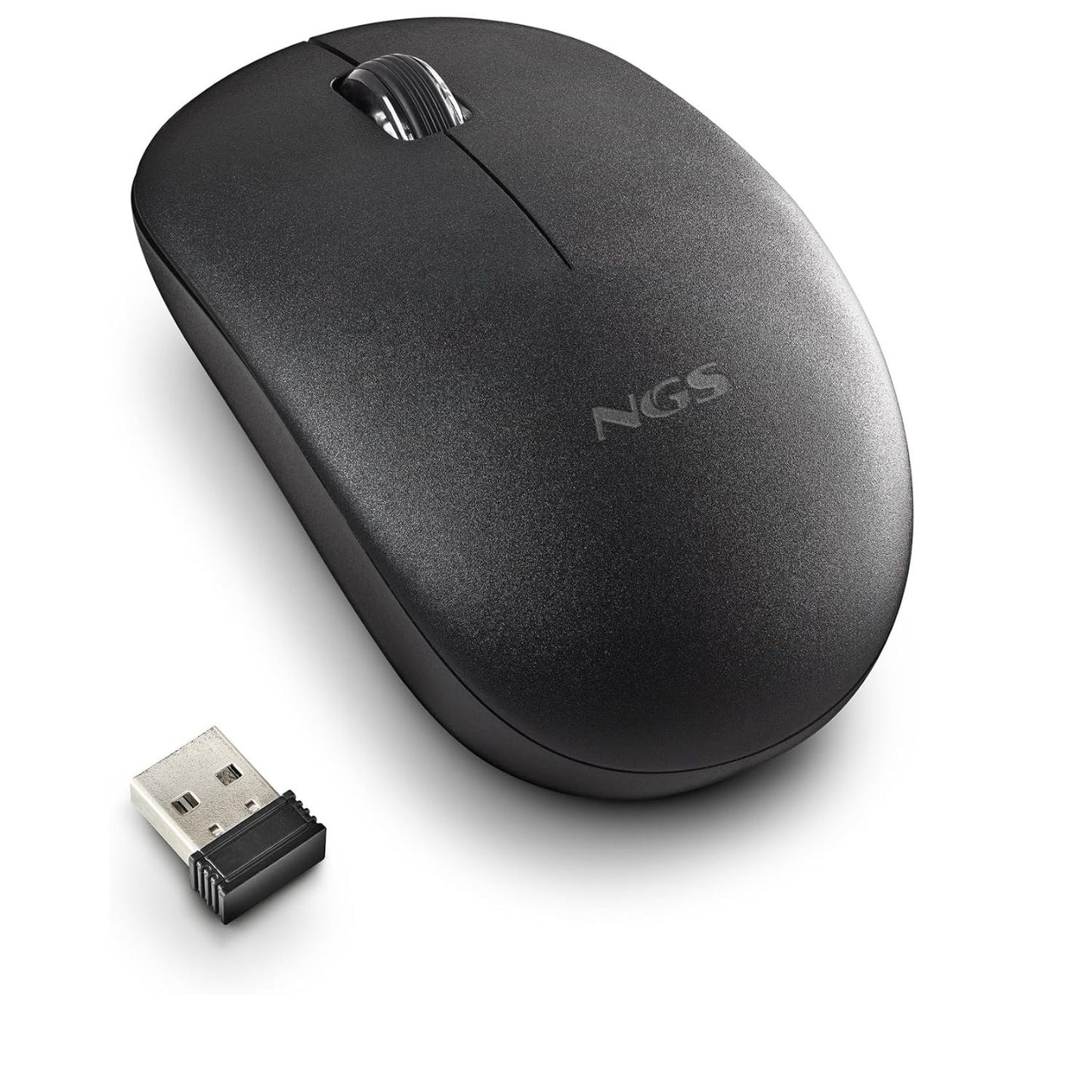 Ngs Mouse Wireless Fog Pro 1000dpi Nero