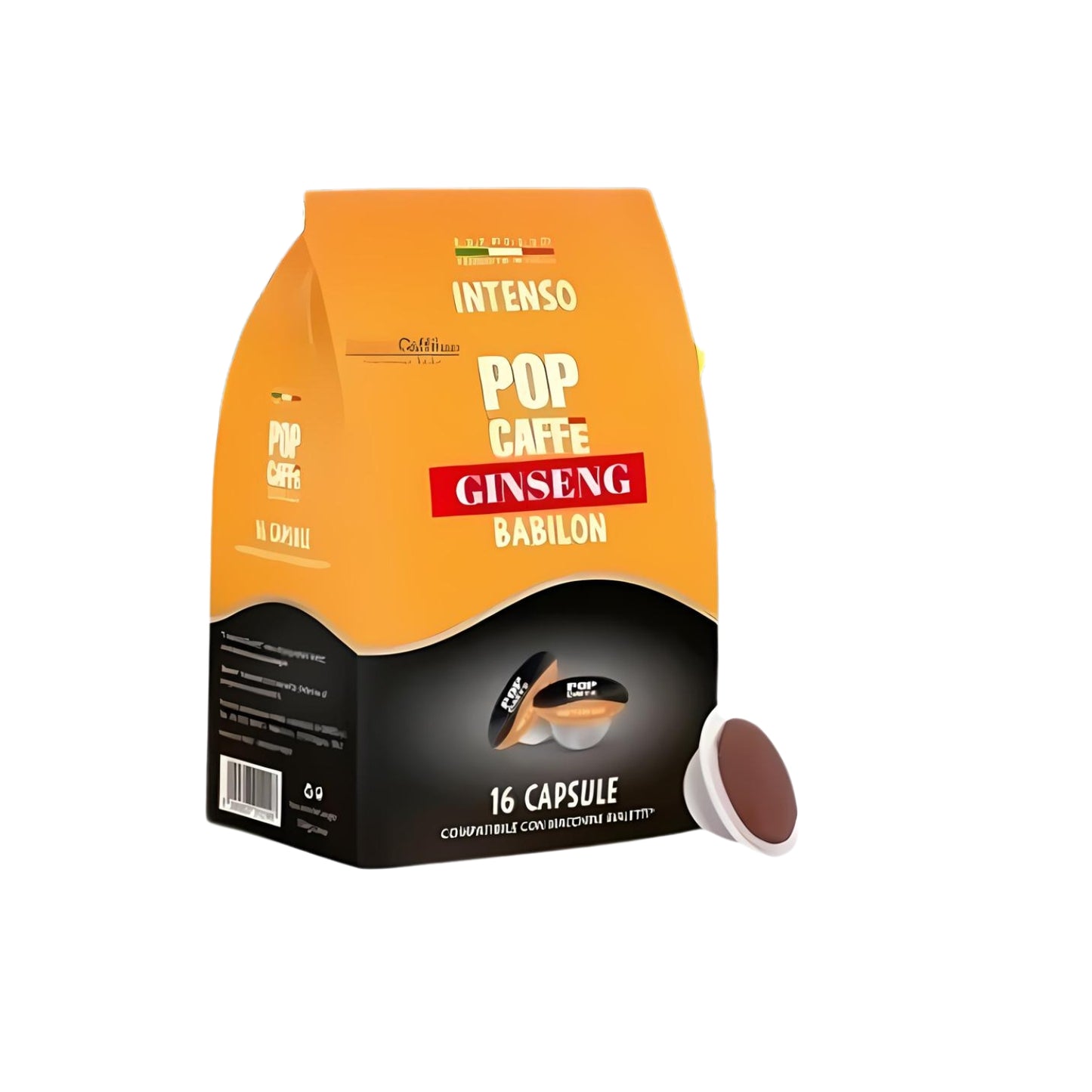 Pop Caffè Babilon Miscela Ginseng Amaro Capsule Comp. Bialetti 96pz