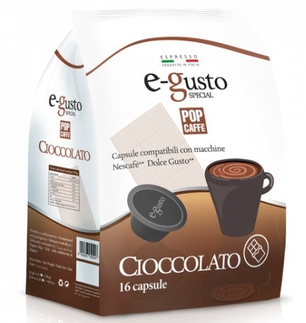 Pop Caffè Cioccolata Capsule Comp. Nescafè Dolce Gusto 96pz