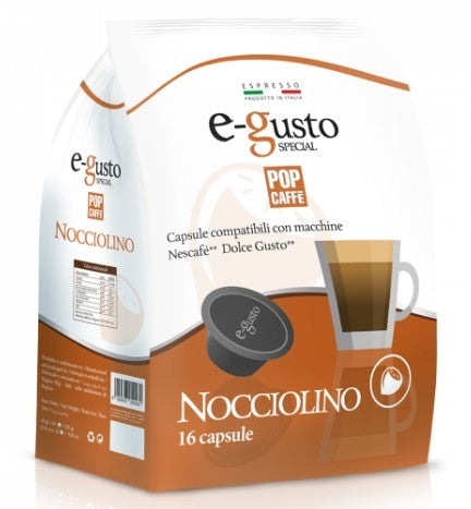 Pop Caffè Nocciolino Capsule Comp. Nescafè Dolce Gusto 96pz