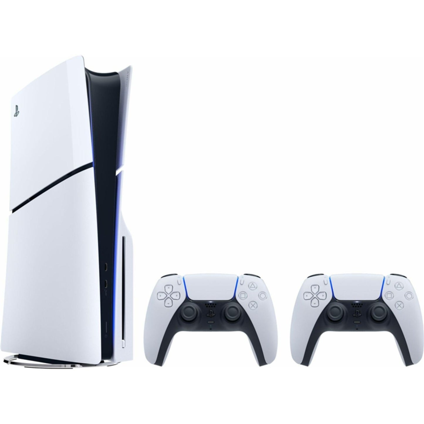 Ps5 Console 1tb Disco Standard Slim White + 2 Dualsense Ita + Ea Sports Fc 25 Ps5 Versione Europea Lingua Italiana