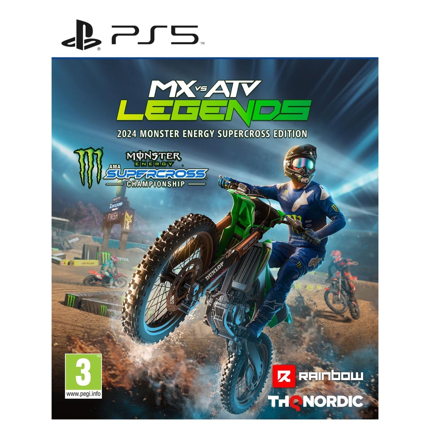 Ps5 Mx vs Atv legends 2024 monster energy supercross edition