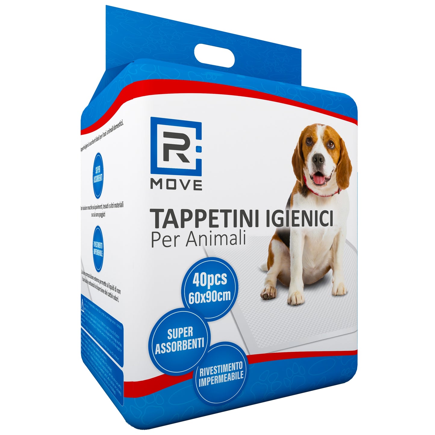 Rmove Tappetini Igienici Animali 60x90cm 1cnf/40pz