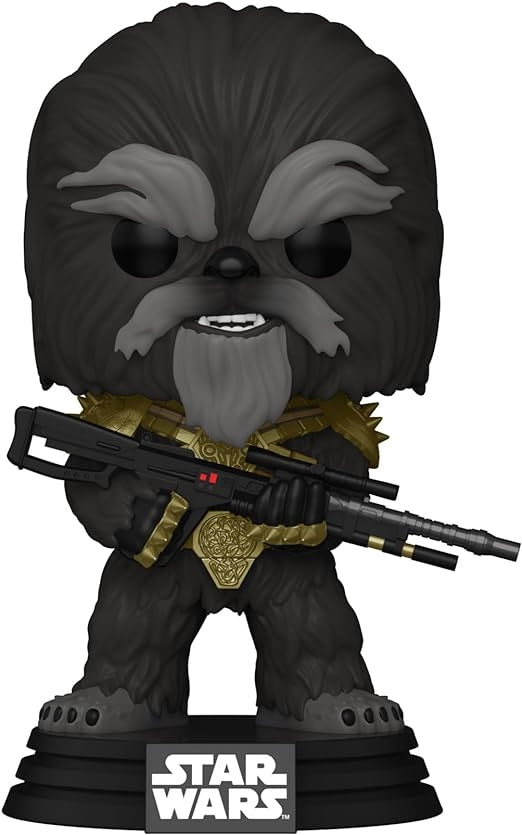 FUNKO POP! STAR WARS: BOBF - BLACK KRRSANTAN WITH BG - STAR WARS: THE BOOK OF BOBA FETT