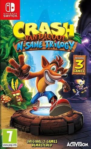 SWITCH CRASH BANDICOOT N.SANE TRILOGY