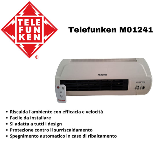 Telefunken Termoconvettore A Muro M01241