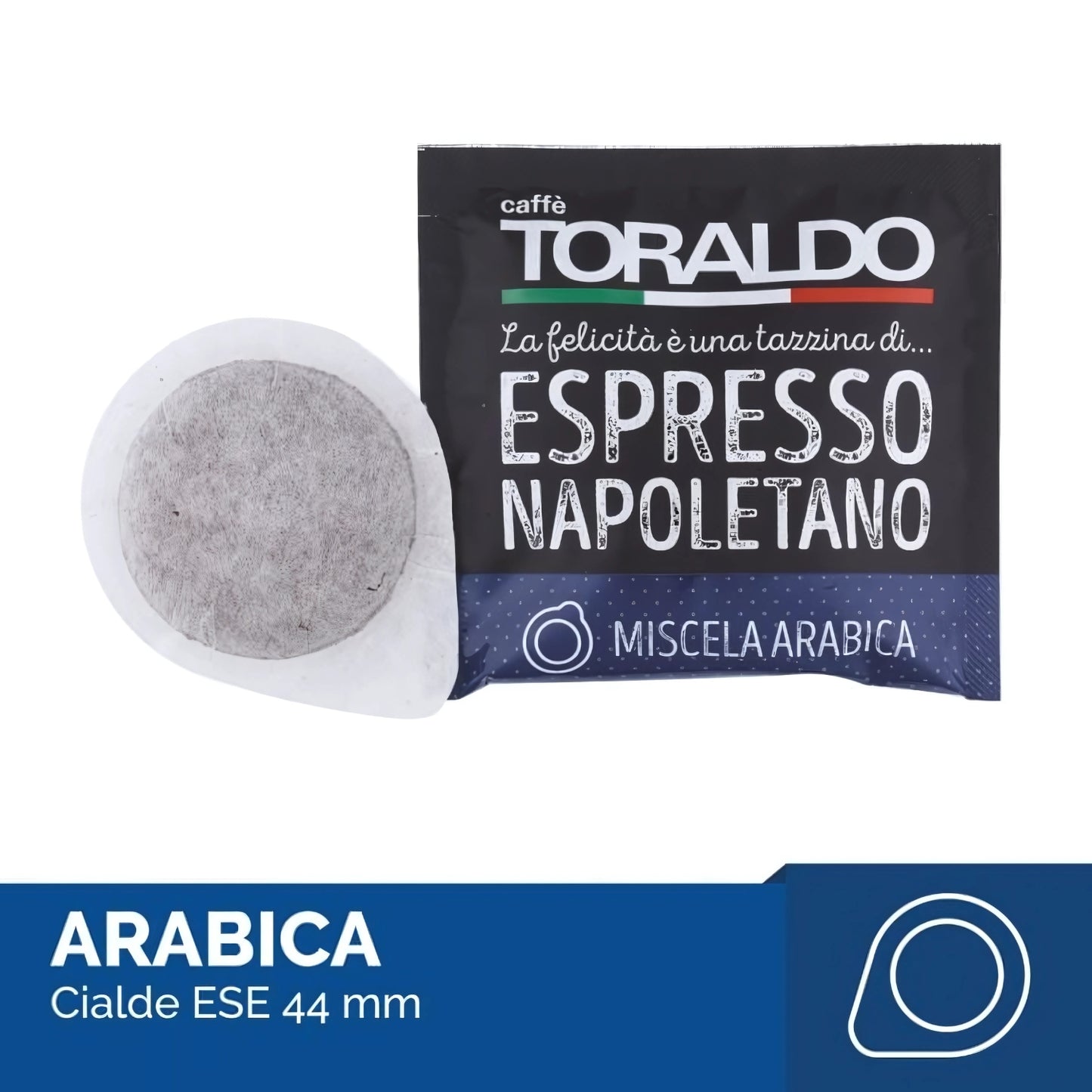 Toraldo Caffè Miscela Arabica Espresso Napoletano 150 Cialde