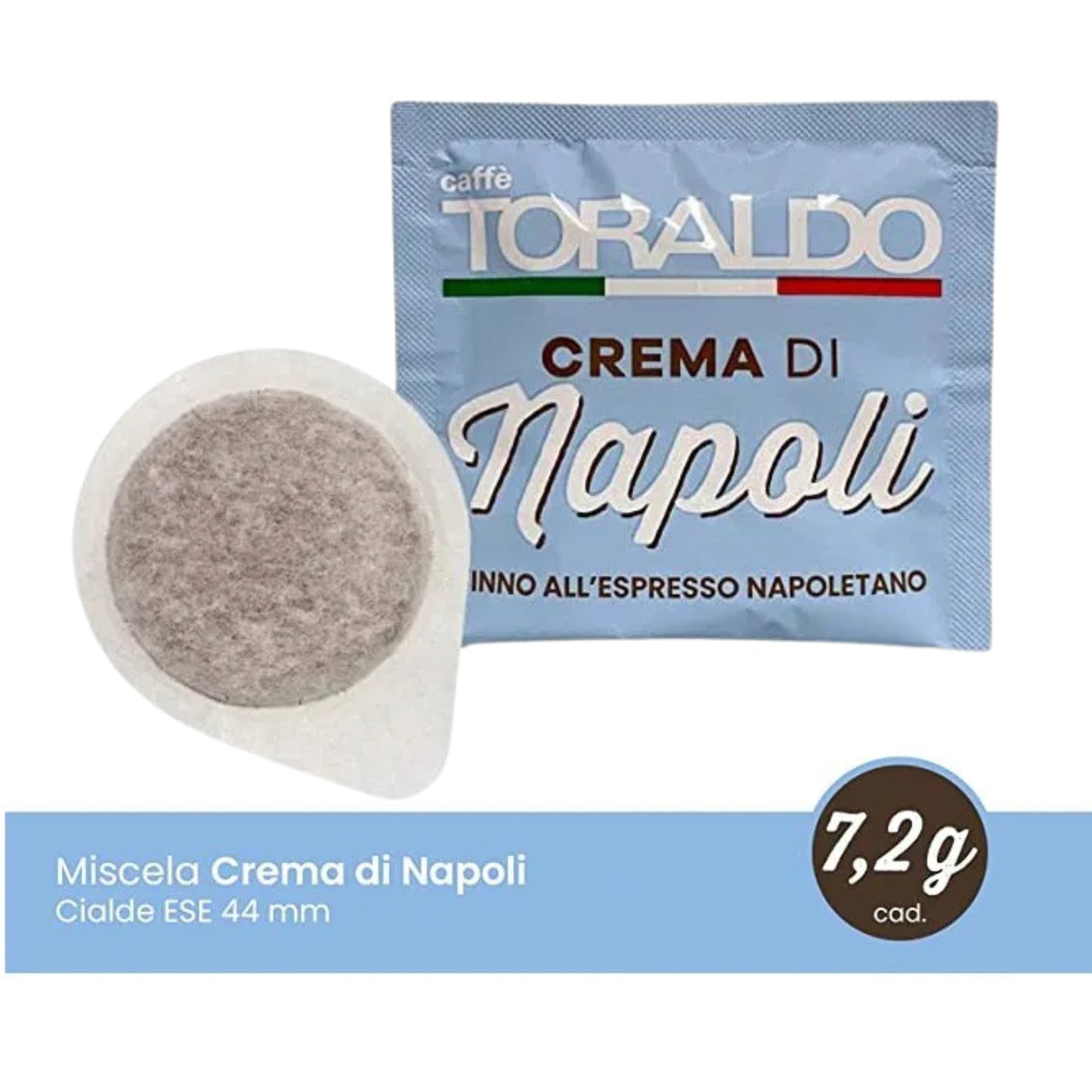 Toraldo Miscela Crema Di Napoli 150 Cialde