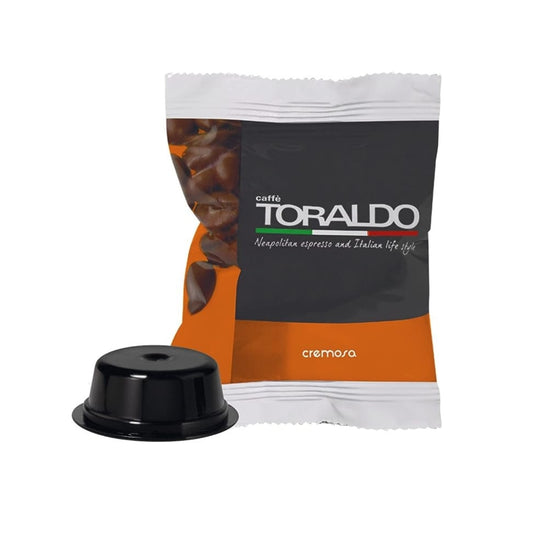 Toraldo Caffè Miscela Cremosa 100 Capsule Compatib. A Modo Mio