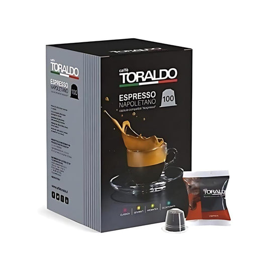 Toraldo Caffè Miscela Cremosa 100 Capsule Nespresso