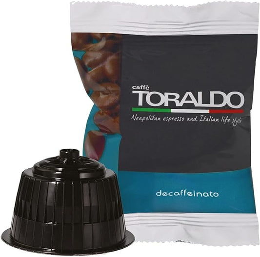 Toraldo Caffè Miscela Dek 100 Capsule Compatibile Dolce Gusto